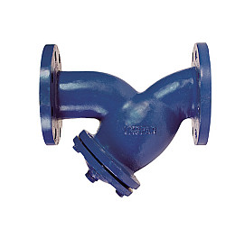 Фильтр осадочный фланцевый чугунный, PN16, Ду 15