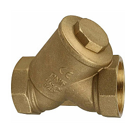 Фильтр осадочный резьбовой латунный (Италия), Ду100, PN16