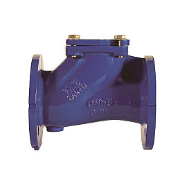 Зворотній клапан фланцевий чавунний кульовий, PN16, Ду 50