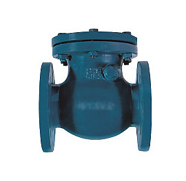 Зворотній клапан фланцевий чавунний поворотний, PN16, Ду 50