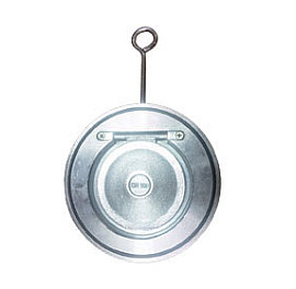 Зворотній клапан міжфланцьовий сталевий відкидний (хлопавка), PN16, Ду 40