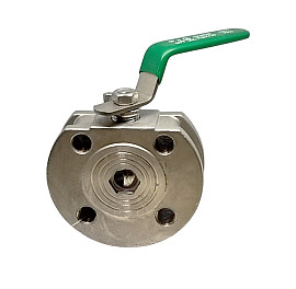 Кран кульовий фланцевий нержавіючий, PN16, Ду 15