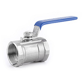 Кран шаровой муфтовый нержавеющий, PN140, Ду 8