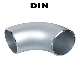 Відведення нержавіюче безшовне приварне за DIN, Ду15 (21,3x2)