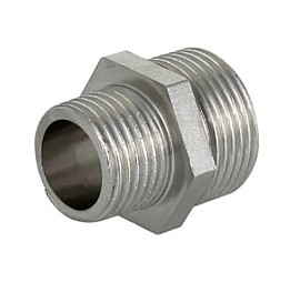 Ніпель перехідний нержавіючий, Ду8х10