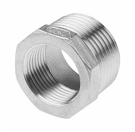 Футорка нержавіюча, Ду10х8