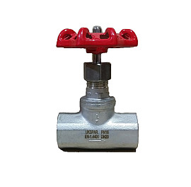 Вентиль (клапан) запорный резьбовой нержавеющий, PN16, Ду 15