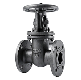 Задвижка 30ч6бр фланцевая чугунная, PN10, Ду 50