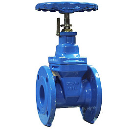 Засувка пожежна з обгумованим клином із покажчиком положення, F4, PN16, Ду50