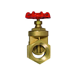 Засувка муфтова латунна, PN16, Ду 15