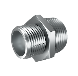 Ниппель переходной нержавеющий, Ду8х10