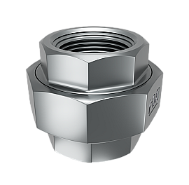 Муфта американка нержавеющая, Ду15