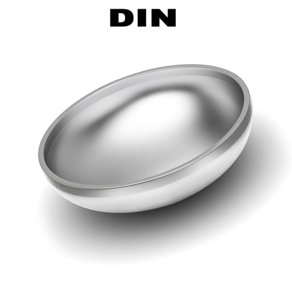 Заглушка еліптична нержавіюча по DIN, Ду15 (21,3x2)