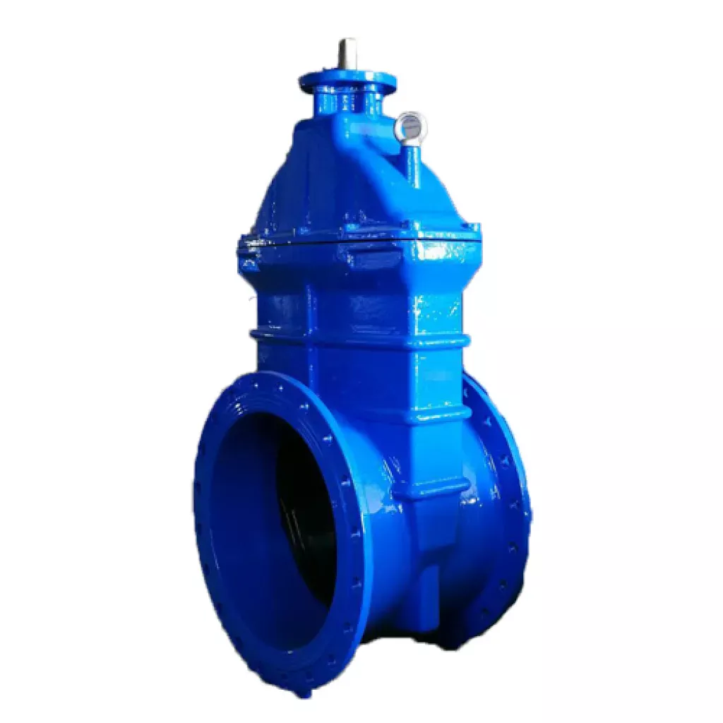 Задвижка с обрезиненным клином фланцевая чугунная, F4, GGG50+EPDM, PN16, Ду 40